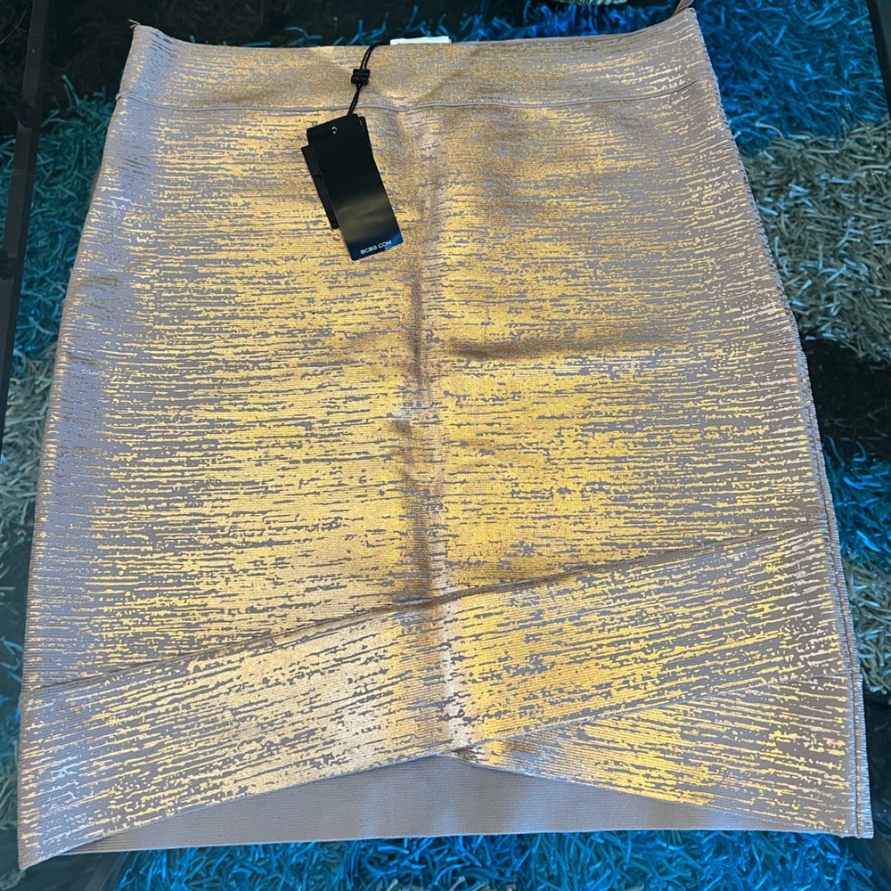BCBG Bodycon Mini Skirt Size Large